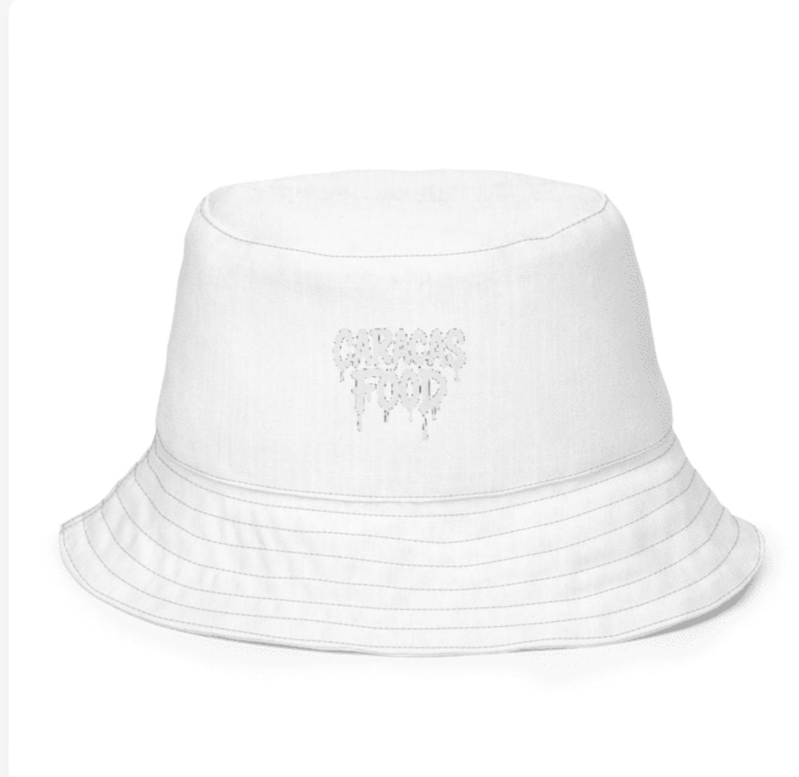 NFT Urban Bucket Hat | Caracas Food Wear | Dripping Graffiti Reversible Streetwear Hat